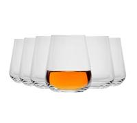 Bormioli Rocco - Vaso de vidrio transparente Inalto, 44 cl, paquete de 6 piezas