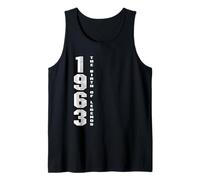 Born In 1963 The Birth of Legends - Regalo de cumpleaños de Aniversario Camiseta sin Mangas