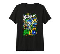 Born in Bahia Camiseta Divertida Capoeira Roda Fighter Camiseta Premium