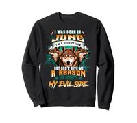 Born In June Birthday Wolf Funny Boy Men Wolves Lovers Sudadera