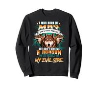 Born In May Birthday Wolf Funny For Boy Men Wolves Lovers Sudadera
