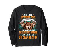 Born In October Birthday Guy Funny Boy Men Wolf Lover Manga Larga