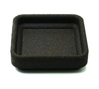 Born In Sweden Cuenco de corcho para Stumpastaken de cuatro velas 16x16 cm Negro