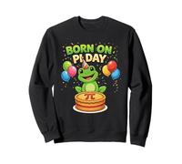 Born on Pi Day 3.14 Birthday Frog Sudadera
