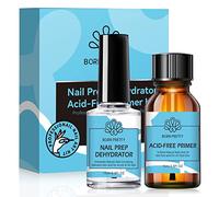BORN PRETTY Primer para uñas de gel deshidratador para uñas imprimación uñas acrílico libre de ácido prep natural deshidratado Bond adhesivo gel Dip Powder uñas acrílico esmalte de uñas 15 ml