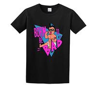 Born To Be Bad Twins 80S Punk Baby Retro 7 Men's Black T-Shirt Unisex tee Shirt L