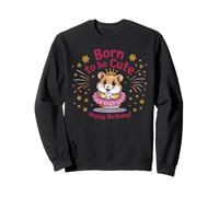 Born to Be Cute Hamster Birthday Girl Animal Party Sudadera