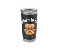 Born To Be Different Illustration Novelty Graphic Designs Vaso térmico de acero inoxidable de doble pared