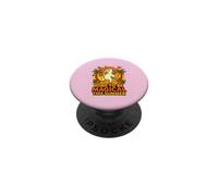 Born to Be Magical Summer Vibes Piña Unicornio PopSockets PopGrip Adhesivo
