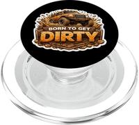 Born To Get Dirty 4X4 Off Road Propietario de Vehículo Offroad Lover PopSockets PopGrip para MagSafe