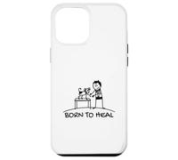 Born To Heal Mascota Doctor Medicina Veterinaria Carcasa para iPhone 12 Pro Max