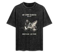 Born To Lose Live To Win Ian Lemmy Kilminster Tribute T-Shirt Black Mens tee Unisex Shirt 3XL