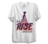 Born to Rise Butterfly Rainbow - Camiseta unisex inspirada en el orgullo colorido - Camiseta gráfica motivacional brillante, blanco, 3XL