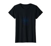 Born to Roam: Diseño de brújula Aventurero para Wanderlusters Camiseta, Mujer, Negro, XXL