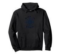 Born to Roam: Diseño de brújula Aventurero para Wanderlusters Sudadera con Capucha, Unisex para Adultos, Negro, L