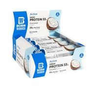 Born Winner Barra de proteínas activa: 12 x 60 g, sin azúcar añadida, tiene 20 g de proteína sin gluten
