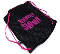 Borntoswim mesh bag 1 negro/rosa