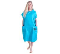 Borntoswim poncho turquoise m