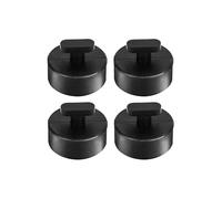 BOROCO 4pcs Jack Lift Point Pad Jack Pad Goma Jack Lift Pad Jack Point Pad Adaptador para Chevrolet Corvette C5 C6 C7 Jack Stands Adaptador Herramienta
