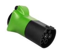 BOROCO Adaptador Tipo 2 a Schuko, 3.5kW 16A 220V para Carga de Vehículo - Compatible con MG4 MG5 MG ZS MG Marvel R