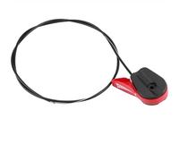 BOROCO Cable de Acelerador para cortacésped, Interruptor de Palanca, Kit de manija de Control, Interruptor de cortacésped Universal para jardín, Cable de gatillo de Acelerador