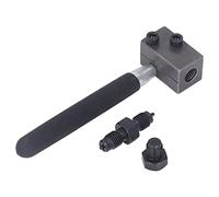 BOROCO Herramienta de abocardado doble, 3/16in Abocardador de Tubos de Cobre para reparación de Tubo de Freno
