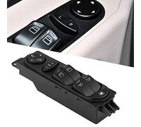 BOROCO Interruptor Principal De La Ventana Eléctrica, Interruptor De Botón Pulsador Del Regulador De Control De La Ventana Principal Eléctrica Para Mercedes Benz Viano Vito W639 A6395451313