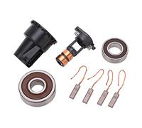 BOROCO Kit de Reparación de Alternador, Juego de Rodamientos de Cepillos de Anillo Deslizante, Repuesto 230090 para Bosch 0124515010