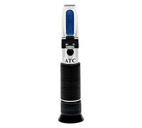 BOROCO Refractómetro de Salinidad ATC 0-28%, Medidor de Sal para Agua de Mar y Salmuera, Precisión ±0.2%, Compensación Automática de Temperatura