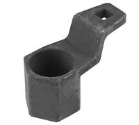 BOROCO Soporte de polea de cigüeñal de 50 mm, herramienta de llave hexagonal de 1/2 pulgada, enchufe de extracción de polea de manivela con agujero central, construcción de hierro de alta resistencia