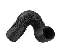 BOROCO Tubo de Admisión de Aire para Coche, Conducto de Expansión de Plástico 76mm Flexible, Fácil Instalación y Resistente a 180°C para Modificación de Automóviles