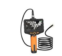 Boroscopio, 4.5 '' IPS Cámara de inspección pantalla, mm Lente dual DIGITAL endoscopio industrial 1M Tubo serpiente IP67 32G Tarjeta(3M)