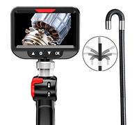 Boroscopio articulado de 6,2 mm 2.0MP HD 4.3 "IPS LCD Endoscopio Cámara de inspección automotriz con bidireccional for PC