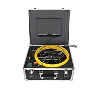 Boroscopio, Auto auto nivelación 512Hz Localizador SONDE Cámara Tubería Inspección Drenaje Alcantarillado Medidor Contador Monitor de 10 pulgadas(30m)