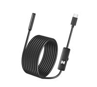 Boroscopio Automotriz 3 En 1 Con Conectividad Tipo C Cámara De Resolución Sonda Impermeable Para Inspección Motores Automóviles Endoscopio Industrial Impermeable