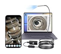 Boroscopio de agujero pequeño de 3,9 mm, cámara endoscópica de apertura, apto para tubos de calibre 20 y más grandes, herramienta de inspección de cañón de pistola, apto para teléfonos inteligentes