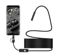 Boroscopio equipado con cable flexible diseñado para navegar a través de caminos difíciles de manera eficaz (cable duro de 5 metros)