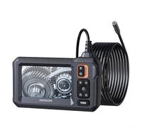 Boroscopio industrial con pantalla HD de 4.3 pulgadas, 1080P, lente de 8 mm, cámara impermeable IP67 de 5 m para cable SEMI para reparación de automóviles