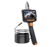 Boroscopio industrial de alta resolución 1080P 100W píxeles IP67, cámara de inspección impermeable de 1800 mAh, accesorios de batería, boroscopio industrial para zonas de difícil acceso