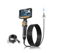 Boroscopio industrial de mano con resolución de 1920 x 1080, cable semirrígido de 1 m e impermeable IP67 para herramienta de inspección de tuberías de examen mecánico