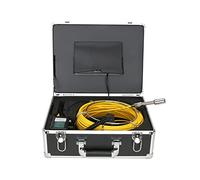 Boroscopio, Monitor de 7 "10 0ft / 30m Cámara inspección tubería, 8GB SD Tarjeta DVR IP68 Drene el endoscopio industrial la alcantarillado con 22 mm(30m)