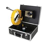 Boroscopio, Monitor de 7" Dvr 30m Cámara video inspección tubería alcantarillado con auto nivelación 51 2Hz Localizador transmisor 22mm(40 m)