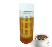 Borosilicate Glass Cold Brew Coffee Maker y Thermos para Té - Gran Capacidad Portátil