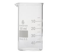Borostar Vaso de precipitados (Boro 3.3) con graduación y boquilla de 50 ml