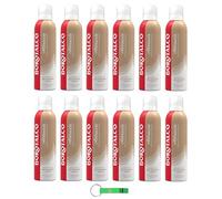 Borotalco Abbraccio - Gel de ducha cremoso (12 unidades, aroma a vainilla con fórmula de gel, se convierte en una mousse de 200 ml + llavero Beni Culinari gratuito)