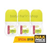 Borotalco Active Talc Oldor Blocker Roll-On Desodorante Citrus Lime Scent 6-Pack