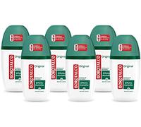Borotalco, Ambientador Vapo original con Microtalco, absorbe el sudor, sin alcohol, piel suave e hidratada, perfume de borotalco, desodorante para hombre y mujer - 6 botellas de 75 ml