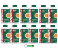 Borotalco - Gel de ducha (12 unidades, aroma a ámbar especiado Bagnodoccia, gel de ducha cremoso, 500 ml, incluye llavero Beni Culinari gratuito)