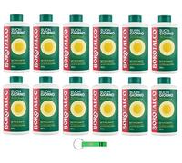 Borotalco - Gel de ducha sedoso con aroma a vainilla Bagnodoccia Setificante, gel de ducha cremoso de 500 ml + llavero Beni Culinari gratuito