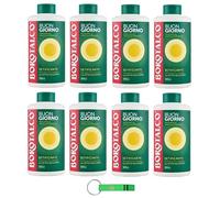 Borotalco - Gel de ducha sedoso con aroma a vainilla Bagnodoccia Setificante, gel de ducha cremoso de 500 ml + llavero Beni Culinari gratuito